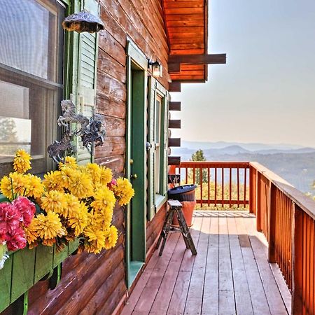 Stunning Log Cabin With Great Views, Firepit, Deck Near Twain Hart Sonora Exterior photo