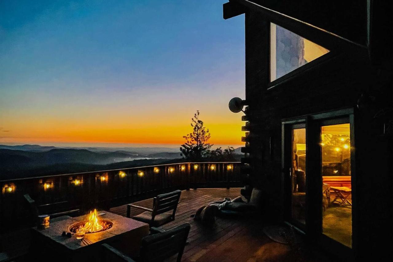 Stunning Log Cabin With Great Views, Firepit, Deck Near Twain Hart Sonora Exterior photo
