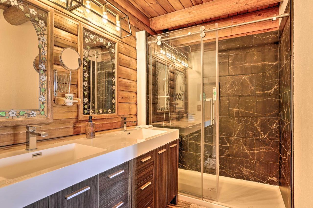 Stunning Log Cabin With Great Views, Firepit, Deck Near Twain Hart Sonora Exterior photo