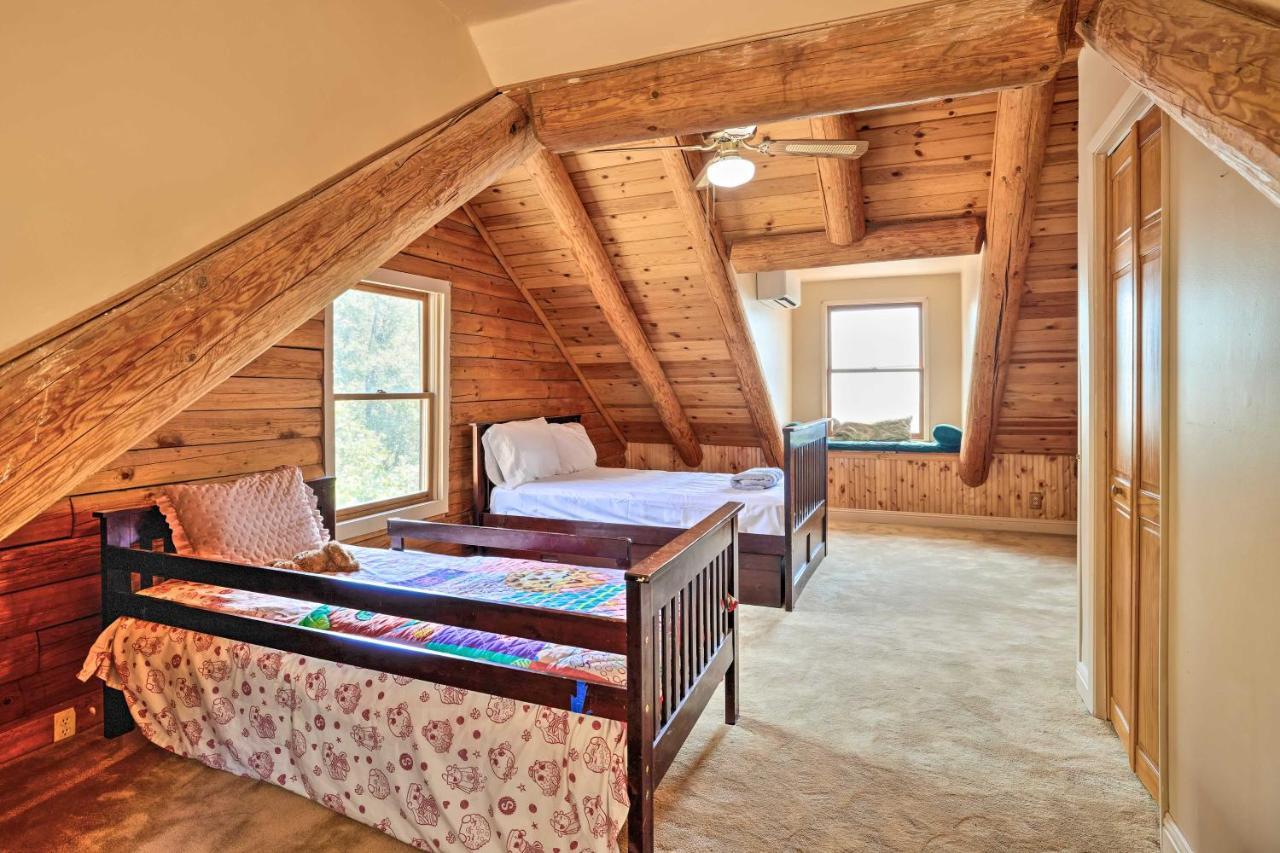 Stunning Log Cabin With Great Views, Firepit, Deck Near Twain Hart Sonora Exterior photo